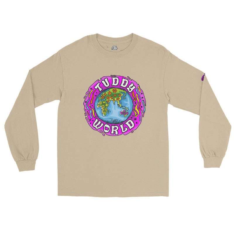 Tuddy World Long Sleeve Tee